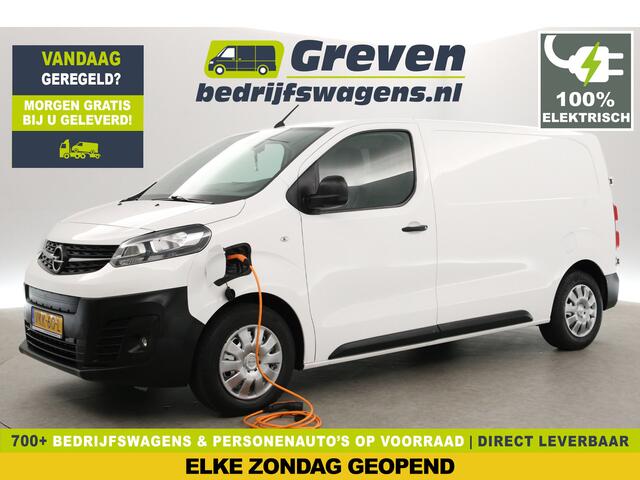 Opel VIVARO Vivaro-e L2H1 Edition 75 kWh | SOH 91% | Snelladen | Airco | Camera | Cruise | Carplay | 3-Zits | Navi