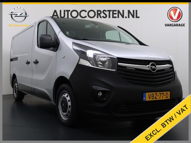 Opel VIVARO 1.6CDTI L1H1 Euro 6 Airco Navi Cruise Control Camera Pdc Regen-Lichtsensor Edition EcoFlex Betonplex Vloer Wandbetimmering Schuifdeur 1e Eigenaar Origineel Nederlandse Auto Dealeronderhouden