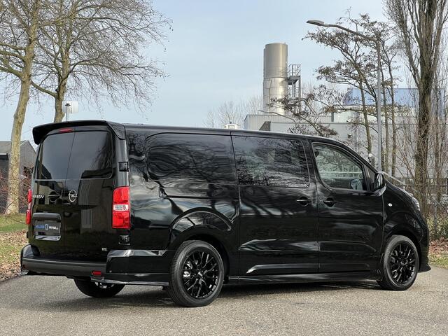 Opel VIVARO Electric L3 75 kWh 136pk DC | Dubbele Cabine | STX SPORT | Lederen bekleding STX | STX Pakket | Dakspoiler | Sideskirts | 18 inch zwarte velgen | City Pakket | Comfort Pakket | Exterieur Pakket | Full ECO LED verlichting | Winter Pakket | Houten afwerking