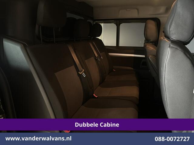 Opel VIVARO 2.0 CDTI 123pk L3H1 Glasresteel Dubbele cabine Euro6 Airco | 5-Zits | Camera | Navigatie | Apple Carplay Android Auto, Cruisecontrol, 2500kg Trekhaak, Parkeersensoren