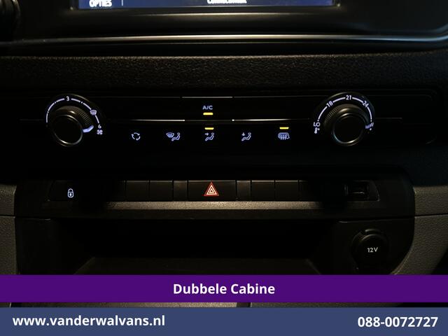 Opel VIVARO 2.0 CDTI 123pk L3H1 Glasresteel Dubbele cabine Euro6 Airco | 5-Zits | Camera | Navigatie | Apple Carplay Android Auto, Cruisecontrol, 2500kg Trekhaak, Parkeersensoren