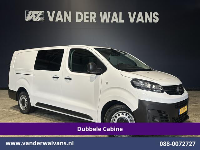 Opel VIVARO 2.0 CDTI 123pk L3H1 Dubbele Cabine Euro6 Airco | 6-Zits | Camera | 2500kg Trekhaak Parkeersensoren