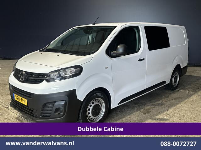 Opel VIVARO 2.0 CDTI 123pk L3H1 Dubbele Cabine Euro6 Airco | 6-Zits | Camera | 2500kg Trekhaak Parkeersensoren