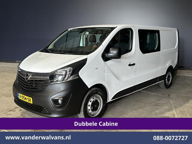 Opel VIVARO 1.6 CDTI L2H1 Dubbele cabine Euro6 Airco | 6-Zits | Camera | Cruisecontrol Parkeersensoren