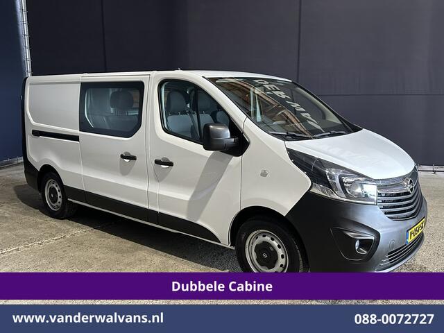 Opel VIVARO 1.6 CDTI L2H1 Dubbele cabine Euro6 Airco | 6-Zits | Camera | Cruisecontrol Parkeersensoren