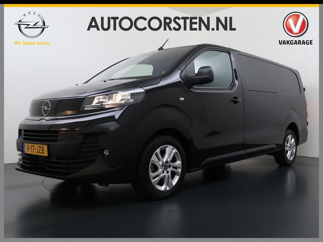 Opel VIVARO 2.0CDTi 145PK L3 DC Dubbele Cabine 6-Pers. Facelift! Navi PDC Camera Virtual-Cockpit Dual-ECC BordHerkenning Keyless Cruise-Control 17" LM Mistlampen Schuifdeur Rechts Priv.Glas ESP Elektr.Ramen Visio System Pack Ergonomie Comfort-pack Draadloze lader Sp