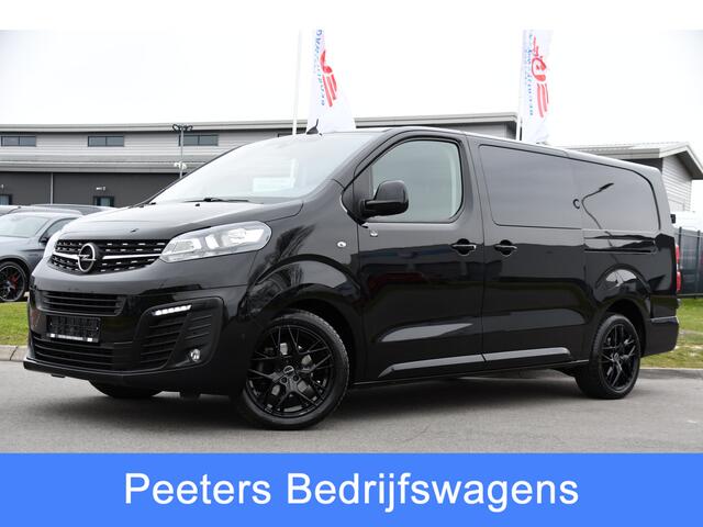 Opel VIVARO 2.0 CDTI L3H1 DC Black Edition Camera, Cruise, Carplay, Stoelverwarming, 2 x Schuifdeur, Sensoren, Clima, Trekhaak, multimedia, Uniek!