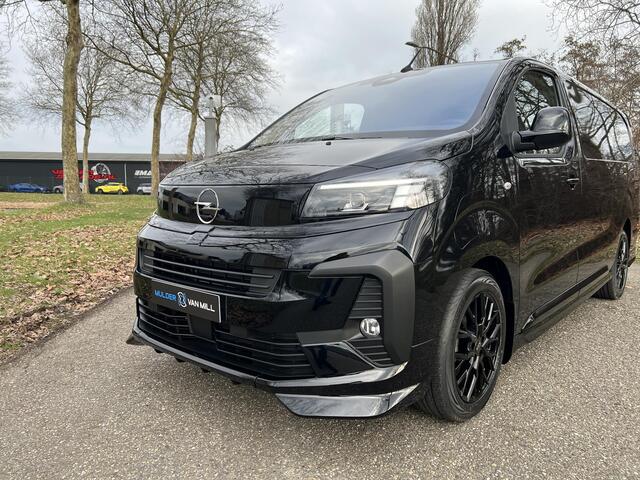 Opel VIVARO Electric L3 75 kWh 136pk | 8 jaar garantie | STX SPORT | Lederen bekleding STX | STX Pakket | Dakspoiler | Sideskirts | 18 inch zwarte velgen | City Pakket | Comfort Pakket | Exterieur Pakket | Full ECO LED verlichting | Winter Pakket | Houten afwerking l