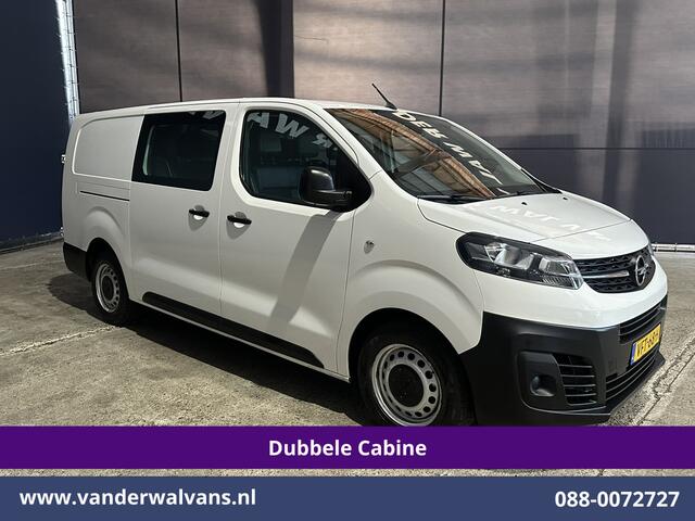 Opel VIVARO 2.0 CDTI 123pk L3H1 Dubbele Cabine Euro6 Airco | 6-Zits | Camera | Cruisecontrol 2500kg Trekhaak, Parkeersensoren