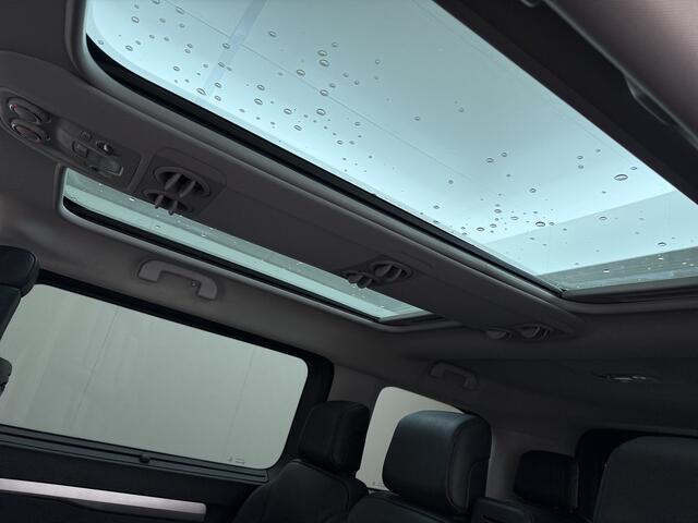 Opel VIVARO Combi Electric 8-Persoons L2 75kWh Leder Panoramadak 2X Elek.Schuifdeur Trekhaak 360°Camera Stoelverwarming Apple Carplay Android Auto Navi Ecc SOH 90% Cruise Control Regen-Lichtsensor Privacy Glas Lmv DAB Led 1.000KG Trekgewicht Garantie op Accu tot 19-1