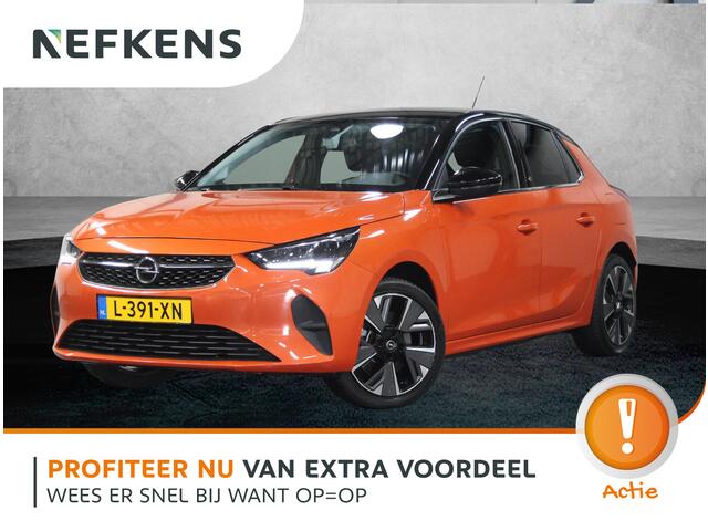 Opel e-Corsa Elegance 50kWh 136PK | 1ste eigenaar | ACCURAPPORT 93% | Winterpakket | Parkeersensoren | 17"LMV | Navigatie | AUTOMAAT | Warmtepomp | AppleCarplay/AndroidAuto | Stoel&Stuur Verwarming | Climate Control | Cruise Control | 10"scherm | Navigatie | LM velgen