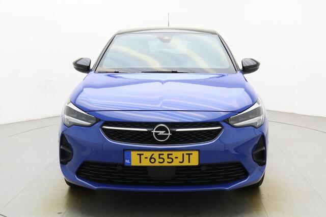 Opel e-Corsa 50 kWh 136pk GS | Navigatie | Warmtepomp | Camera | Climate Control | Lichtmetalen velgen | Parkeersensoren | Privacy glass | Zwart dak | Sportieve uitvoering