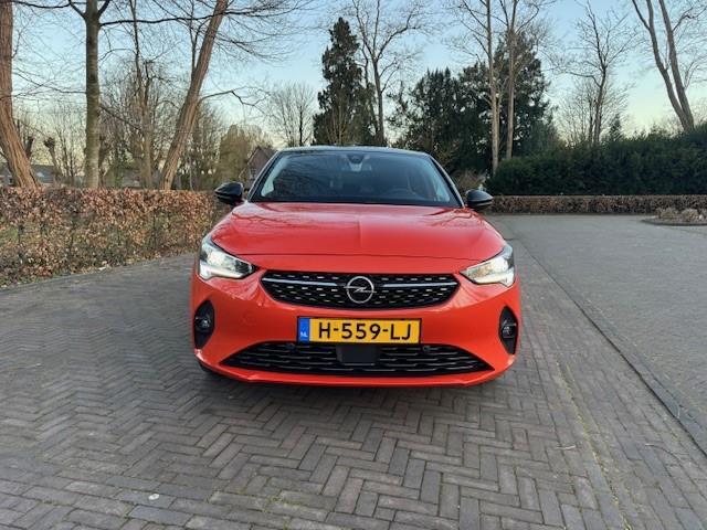 Opel e-Corsa Elegance 50kWh 3-fase SOH 94,7% Acarplay/Leer/Xenon/Led/Camera