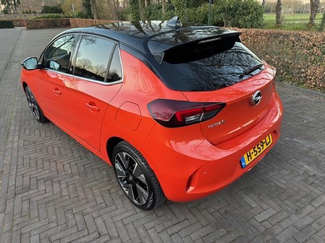 Opel e-Corsa Elegance 50kWh 3-fase SOH 94,7% Acarplay/Leer/Xenon/Led/Camera
