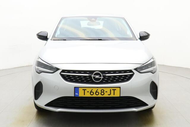 Opel e-Corsa Elegance 50 kWh | Uniek! Lage KM-stand! | Navigatie | Warmtepomp | Verwarmbare voorstoelen | Climate control | Cruise control | LED koplampen | Lichtmetalen velgen | metallic lak