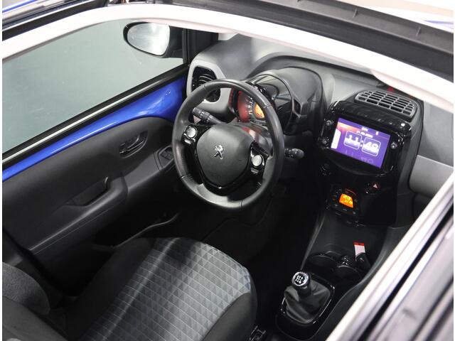 Peugeot 108 1.0 e-VTi Allure TOP! | Vouwdak/Cabrio | AppleCarplay/AndroidAuto | Climate Control | Camera | Bluetooth | LED | Start/Stop Systeem | Buitenspiegels elektrisch verstel -en verwarmbaar | 15"LMV | Isofix |