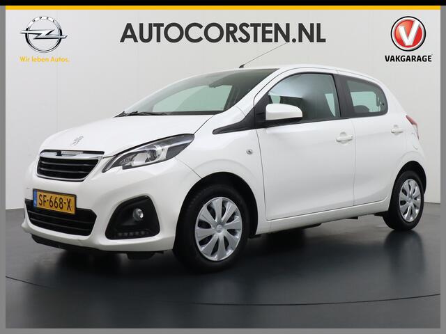 Peugeot 108 1.0I 70PK e-VTi 5Drs Airco Isofix ESP CV met afstandsbediening Elek.ramen Active BluetoothPack Premium **SLECHTS 31.518 KM ** ¤ 23,- Wegenbelasting p/m 100% Dealeronderhouden Origineel Nederlandse Auto