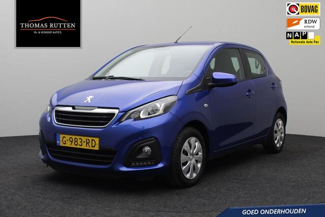 Peugeot 108 1.0 e-VTi Active 2019 NAP | Carplay | Airco | Bluetooth | LED | Elektrische ramen | Centrale vergrendeling | Stuurwiel Multifunctioneel | Boekjes | Nationale Autopas
