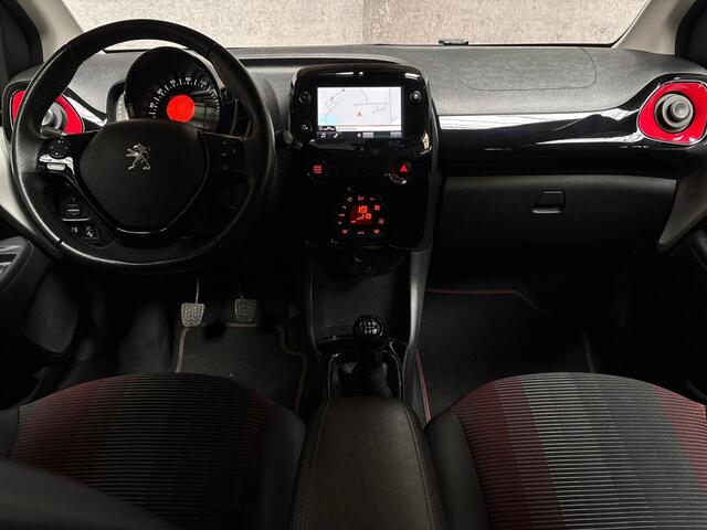 Peugeot 108 1.0 e-VTi GT-Line (NAVIGATIE, CLIMATE, LEDER, SPORTSTOELEN, KEYLESS START, CAMERA, GETINT GLAS, LM VELGEN, CRUISE, NIEUWSTAAT)