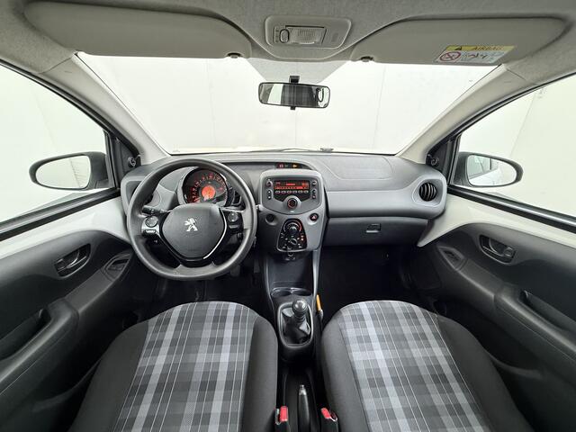 Peugeot 108 1.0 e-VTi 5Drs Airco Bluetooth Carkit Elek.Ramen Pack Premium Active Centrale vergrendeling Afstandsbediend Isofix Led USB ESP Origineel Nederlandse Auto