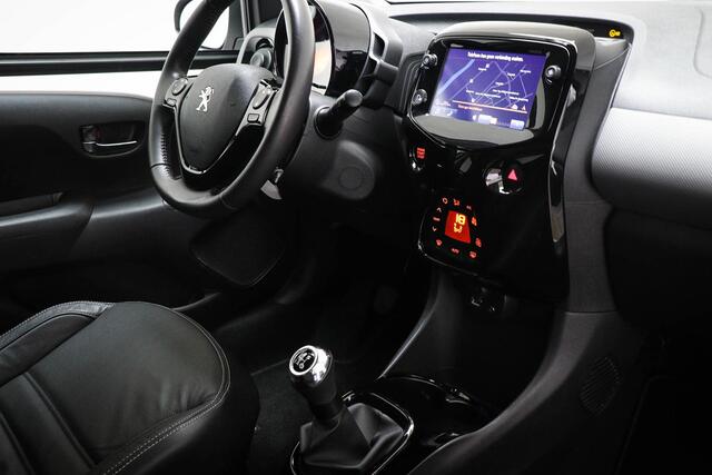Peugeot 108 1.0 e-VTi Allure TOP! | CITY PLUS / NAVIGATIE- PACK | LEDER | STOELVERWARMING | DAB | APPLE | CAMERA