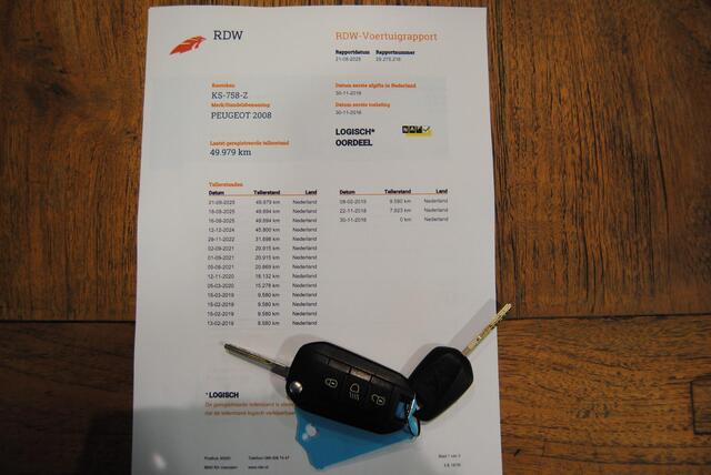 Peugeot 2008 1.2 PureTech Allure Lage km stand NAP, Trekhaak