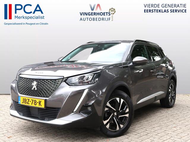 Peugeot 2008 130 Pk Benzine * Automaat * Luxe Allure Uitvoering. * Navigatie * 3-D Instrumentenpaneel * Adaptive Cruise Control * Keyless Entry & Start Button * Draadloze Telefoonlader * 17" L.M. Velgen * Parkeer Camera * Voor en Achter Sensoren * 1/2 Lede Vingerhoets