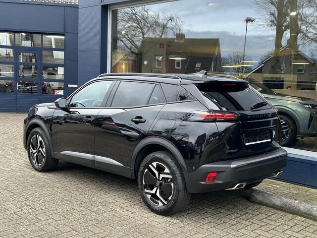 Peugeot 2008 1.2 Hybrid 145 PK Allure Trekhaak afneembaar | Hybride Elektrisch rijden met Automaat | Navigatie | Parkeercamera | 360 graden Camera | LED Verlichting | Apple Carplay/Android Auto | Lichtmetalen Velgen | Cruise & Climate Control |