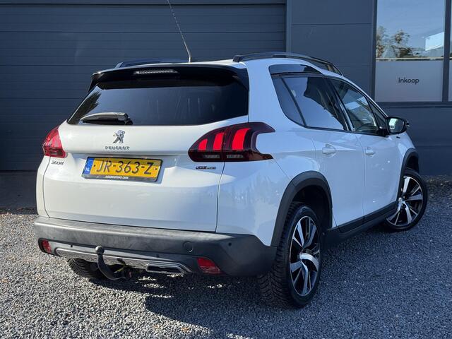 Peugeot 2008 1.2 PureTech GT-line 2e Eigenaar,Pano,Halfleder,Trekhaak,131pk,Pdc,Lm velgen,6 Bak,Clima,Cruise,Apk tot 02-2026