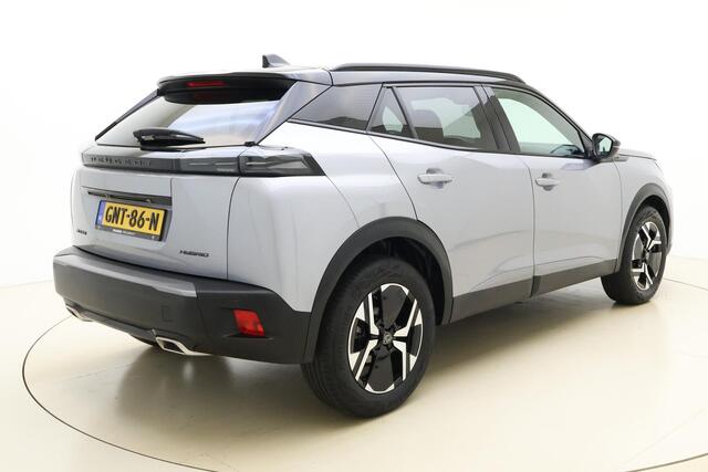 Peugeot 2008 1.2 Hybrid 136 GT Automaat | Navigatie | Climate Control | Lichtmetalen Velgen | Cruise Control Adaptief | Keyless Entry & Start | Zwart Dak | Mirror Screen