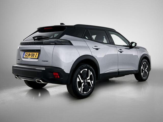 Peugeot 2008 SUV GT Hybrid 136PK Automaat | Navigatie | Achteruitrijcamera | Parkeersensoren | Sportstoelen | Full-LED Koplampen | Keyless Entry/Start | Climate Control | Adaptieve Cruise Control | 17" Lichtmetalen Velgen | Apple Carplay/Android Auto |