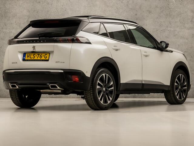 Peugeot 2008 1.2 PureTech GT-Line Sport Automaat (SCHUIFDAK, VIRTUAL COCKPIT, PARELMOER, APPLE CARPLAY, GROOT NAVI, 360 CAMERA, LEDER, SPORTSTOELEN, GETINT GLAS, KEYLESS, LANE ASSIST, NIEUWSTAAT)