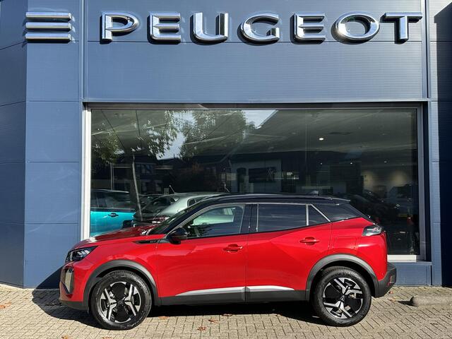 Peugeot 2008 1.2 Hybrid 145 GT Automaat | Full-map Navigatie | 18 Inch Evissa | Keyless Entry | Full LED Verlichting | Zwart Dak | Cruise Control | Climate Control | Hoge Zitpositie | Apple Carplay |