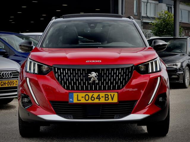 Peugeot 2008 1.2 AUT8 GT-LINE TWO-TONE PANODAK LEDER NAVI CAMERA LED LMV PDC