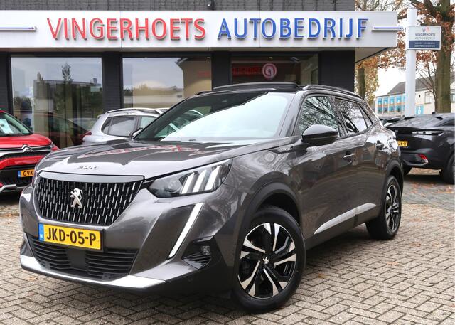Peugeot 2008 130 Pk GT-Line * Automaat * * Navigatie * Open Schuifdak * 1/2 Lederen Interieur * L.M. Velgen * Stoelverwarming * Keyless Start * L.M. Velgen * Vierseizoenenbanden * Achteruitrij Parkeer Camera * Adaptive Cruise Contro Vingerhoets; Vierde Generatie Eerst