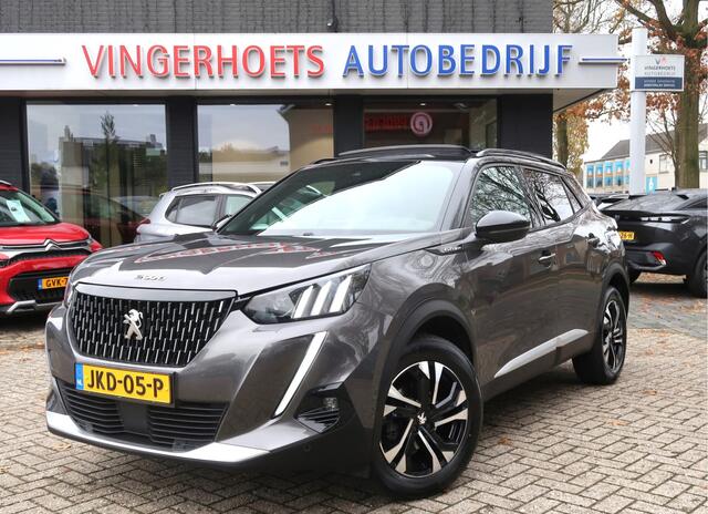 Peugeot 2008 130 Pk GT-Line * Automaat * * Navigatie * Open Schuifdak * 1/2 Lederen Interieur * L.M. Velgen * Stoelverwarming * Keyless Start * L.M. Velgen * Vierseizoenenbanden * Achteruitrij Parkeer Camera * Adaptive Cruise Contro Vingerhoets; Vierde Generatie Eerst