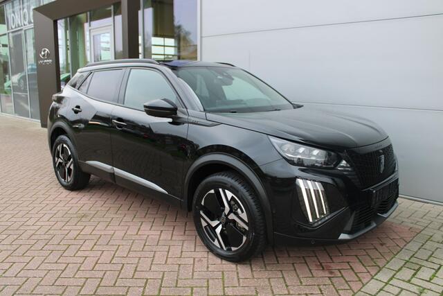 Peugeot 2008 1.2 Hybrid 136 GT Automaat Airco Navi 360 Camera Carplay Adaptive Cruise Nieuwstaat