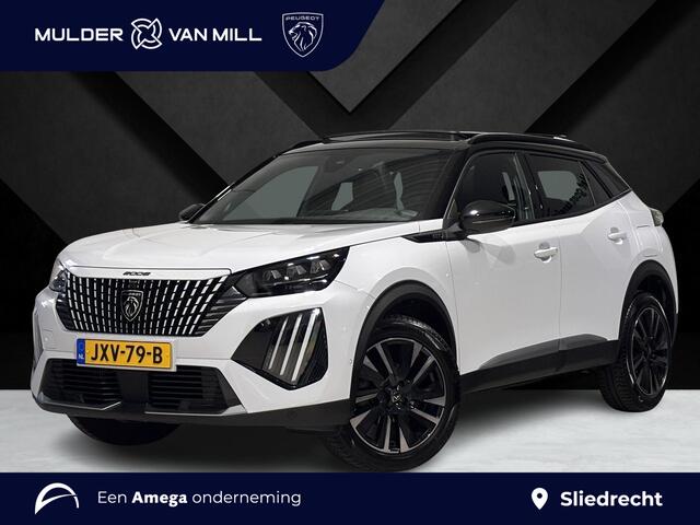 Peugeot 2008 GT Pack 1.2 Turbo 130pk EAT8 | SCHUIF/KANTELDAK | ALCANTARA INTERIEUR | 18" LM 'EVISSA' | NAVI | 360° CAMERA | STOELVERW. | DODEHOEKBEW. | DRAADLOZE LADER |