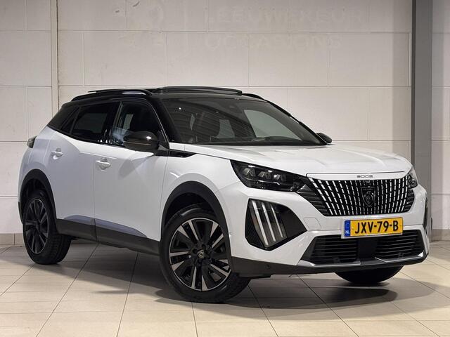 Peugeot 2008 GT Pack 1.2 Turbo 130pk EAT8 | SCHUIF/KANTELDAK | ALCANTARA INTERIEUR | 18" LM 'EVISSA' | NAVI | 360° CAMERA | STOELVERW. | DODEHOEKBEW. | DRAADLOZE LADER |