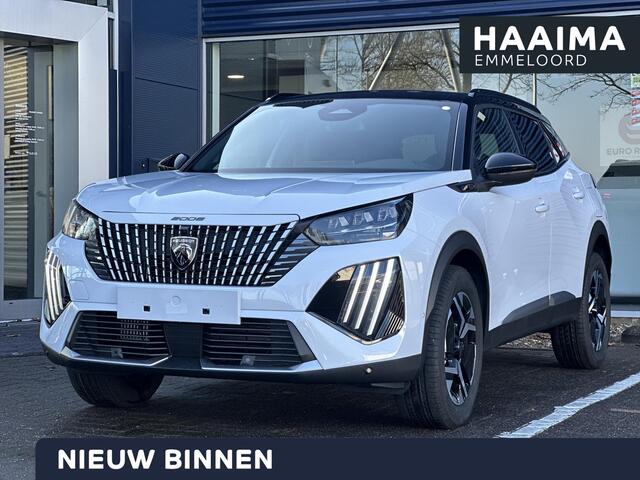 Peugeot 2008 1.2 Hybrid 145 GT | Alcantara | Stoelmassage/-verwarming | Keyless Entry/Start | Full LED | Climate Control | Adaptive Cruise Control | Apple Carplay/Android Auto | Navigatie | Draadloze telefoonlader | Dodehoek | Parkeercamera/-sensoren |