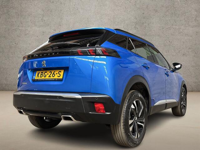 Peugeot 2008 1.2 PureTech Allure Sport 131Pk Automaat (APPLE CARPLAY, GROOT NAVI, ZWART HEMEL, LEDER, 360 CAMERA, SPORTSTOELEN, GETINT GLAS, LM VELGEN, NIEUWE APK, NIEUWSTAAT)