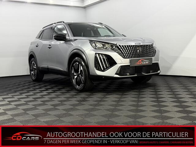 Peugeot 2008 1.2 Hybrid 145 Allure Half leder, Apple carplay, Parkeersensoren, Keyless start, Navi, Cruise control, Rijstrook correctie