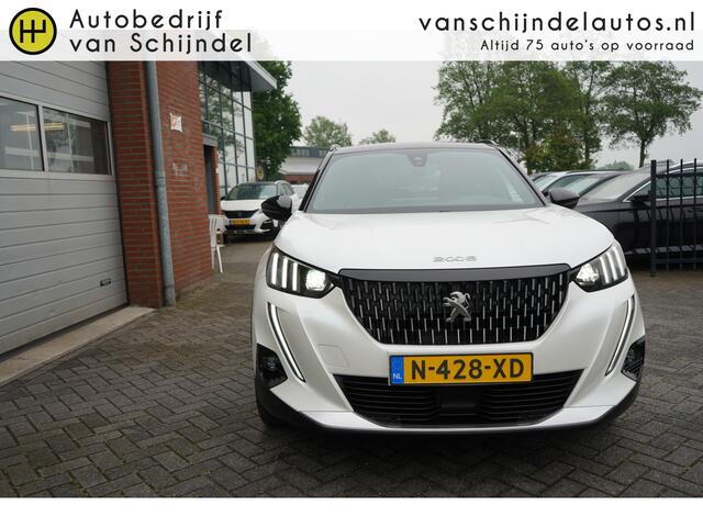 Peugeot 2008 1.2 PURETECH 131PK AUTOMAAT GT VOL OPTIES ORIGINEEL NEDERLANDS PANORAMADAK FULL LED CAMERA 17INCH ADAPTIEVE CRUISE ANDROID/APPLECARPLAY NAVI KEYLESS PDC V+A ENZ..