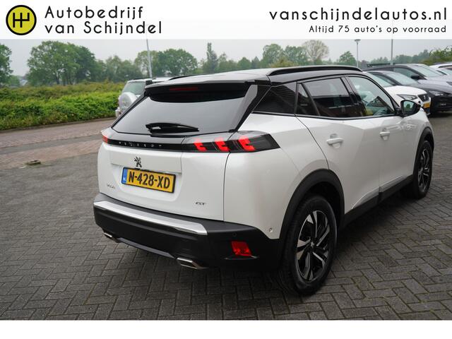 Peugeot 2008 1.2 PURETECH 131PK AUTOMAAT GT VOL OPTIES ORIGINEEL NEDERLANDS PANORAMADAK FULL LED CAMERA 17INCH ADAPTIEVE CRUISE ANDROID/APPLECARPLAY NAVI KEYLESS PDC V+A ENZ..