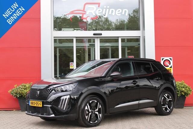 Peugeot 2008 1.2 Hybrid 145PK AUTOMAAT GT | ELEKTRISCH BEDIENBARE BESTUURDERSSTOEL | NAVIGATIE | FULL LED KOPLAMPEN | DRAADLOZE APPLE CARPLAY/ANDROID AUTO | ADAPTIVE CRUISE CONTROL | CAMERA VOOR + ACHTER | CLIMATE CONTROL | LICHTMETALEN VELGEN 17" | KEYLESS ENTRY/STAR
