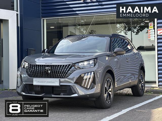 Peugeot 2008 1.2 Hybrid 145 GT | Panoramadak | All Seasonbanden | Sfeerverlichting | Apple Carplay/Android Auto | Climate Control | Cruise Control | Parkeercamera/-sensoren |