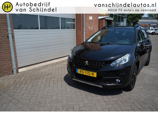 Peugeot 2008 1.2 PURETECH GT-LINE LUXE KEURIGE NETTE STAAT ORIGINEEL NL PANORAMADAK CAMERA 1/2LEDER ANDROID/APPLECARPLAY NAVI ECC AIRCO CRUISECONTROL PDC 17INCH LMV BLUETOOTH ENZ...