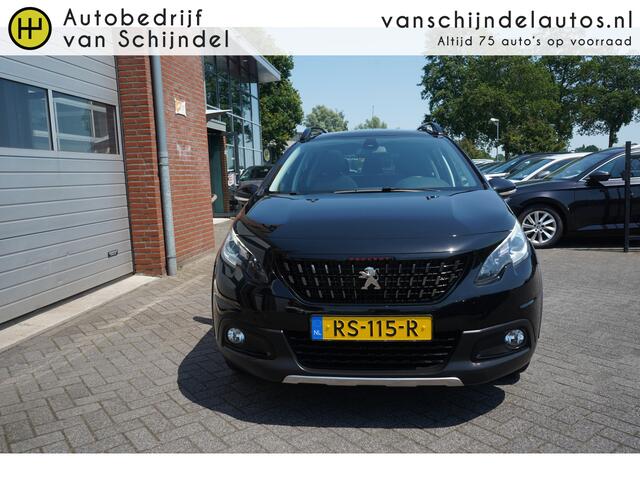 Peugeot 2008 1.2 PURETECH GT-LINE LUXE KEURIGE NETTE STAAT ORIGINEEL NL PANORAMADAK CAMERA 1/2LEDER ANDROID/APPLECARPLAY NAVI ECC AIRCO CRUISECONTROL PDC 17INCH LMV BLUETOOTH ENZ...