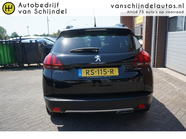 Peugeot 2008 1.2 PURETECH GT-LINE LUXE KEURIGE NETTE STAAT ORIGINEEL NL PANORAMADAK CAMERA 1/2LEDER ANDROID/APPLECARPLAY NAVI ECC AIRCO CRUISECONTROL PDC 17INCH LMV BLUETOOTH ENZ...