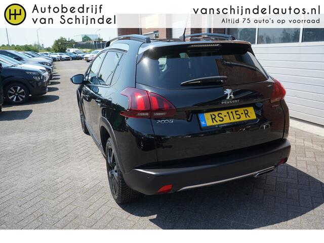 Peugeot 2008 1.2 PURETECH GT-LINE LUXE KEURIGE NETTE STAAT ORIGINEEL NL PANORAMADAK CAMERA 1/2LEDER ANDROID/APPLECARPLAY NAVI ECC AIRCO CRUISECONTROL PDC 17INCH LMV BLUETOOTH ENZ...